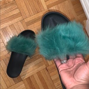 Ugg Fur slides!!